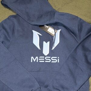 Messi Navy Blue Men's Hoodie